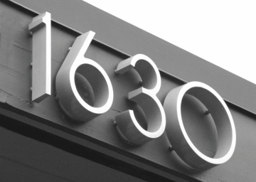 1630 Ribbon Deep Clear Anodized