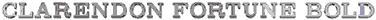 Clarendon Fortune Bold